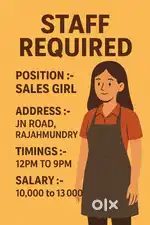 JOB VACANCY IN RAJAHMUNDRY