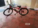 New bicycle 26 t, power brake, carrier and with adjustable seat