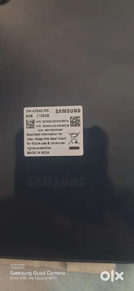 Samsung a35 Iwant to sell new box pack