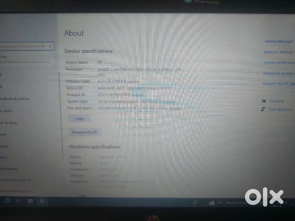 Urgent sell hp leptop