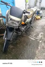 Seat damage and battery down metter damage and all good condition