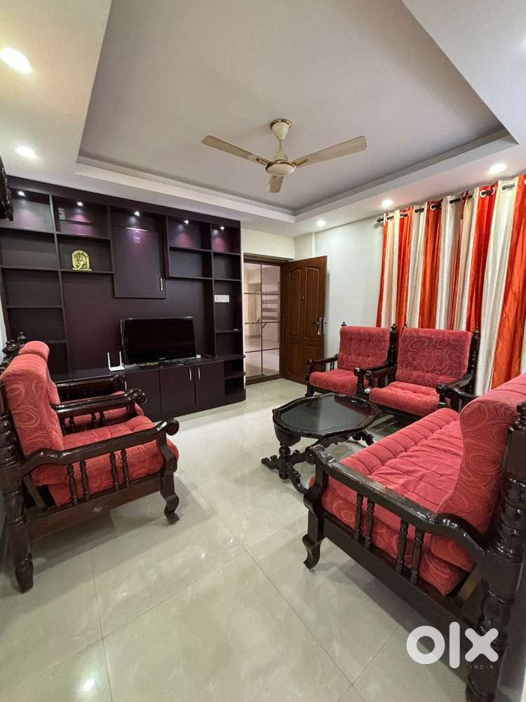 3BHK FULLY FURNISHED FLAT FOR RENT NEAR ALUVA METRO & AIRPORT