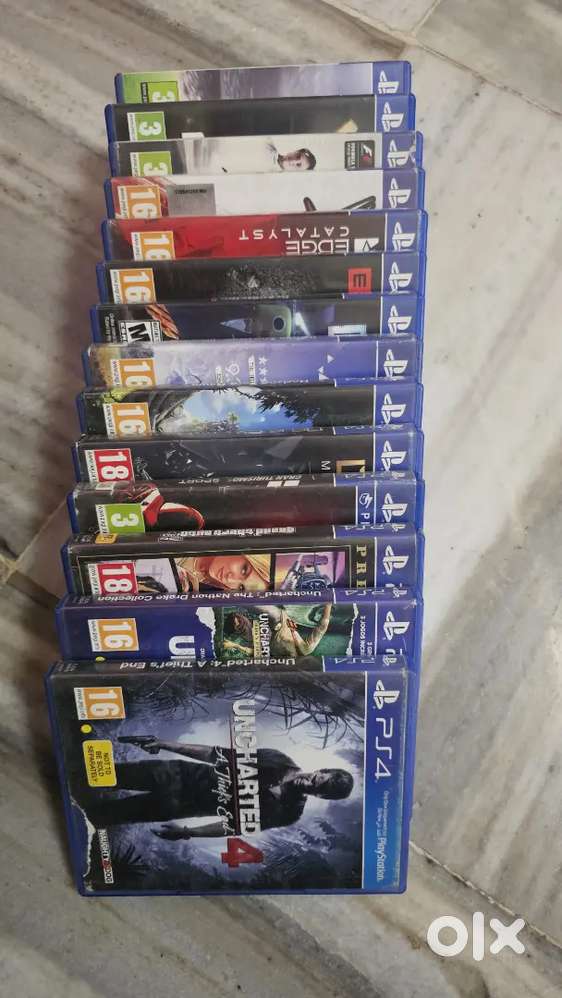 Ps4  games for available