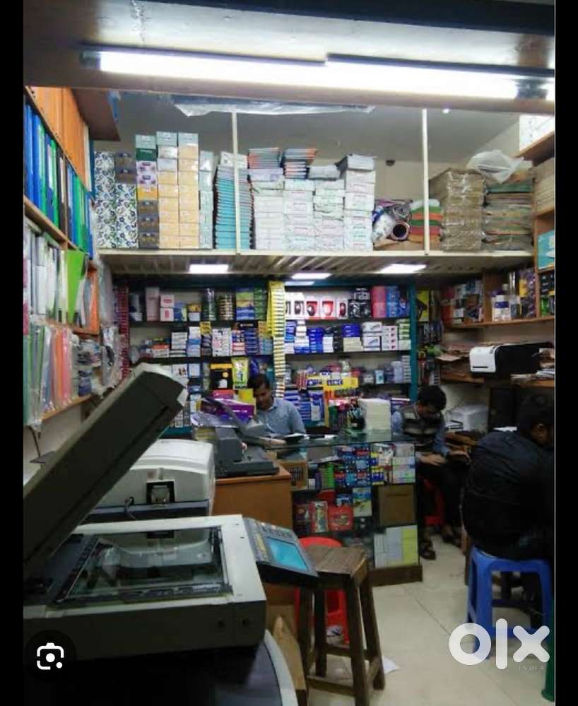 Work in evening xerox shop