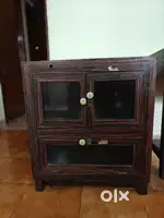 Wooden TV Table with storage & wood study or office table with 2 draws