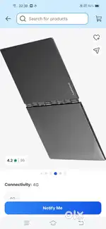 laptop cum tablet lenovo yogabook