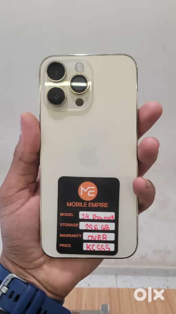 Iphone 14 pro max 256Gb gold colour