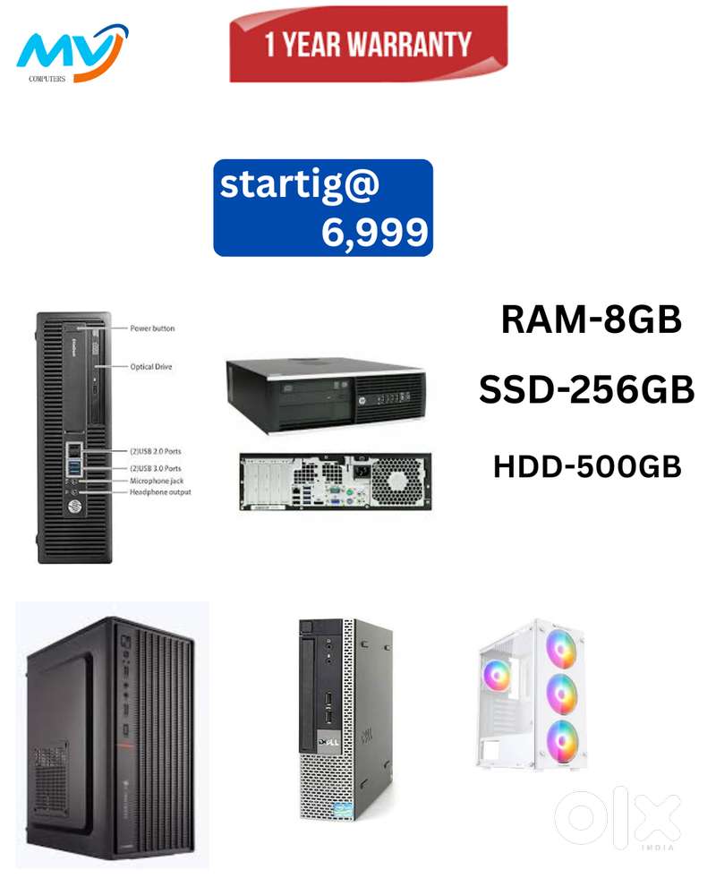 Starting 6,999 -/- Only  All New  1 - Year Replacement Warranty