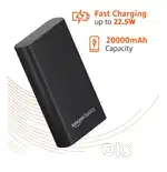 amazon basics 20000 Mah 22.5W Fast Charging Power Bank with Cable