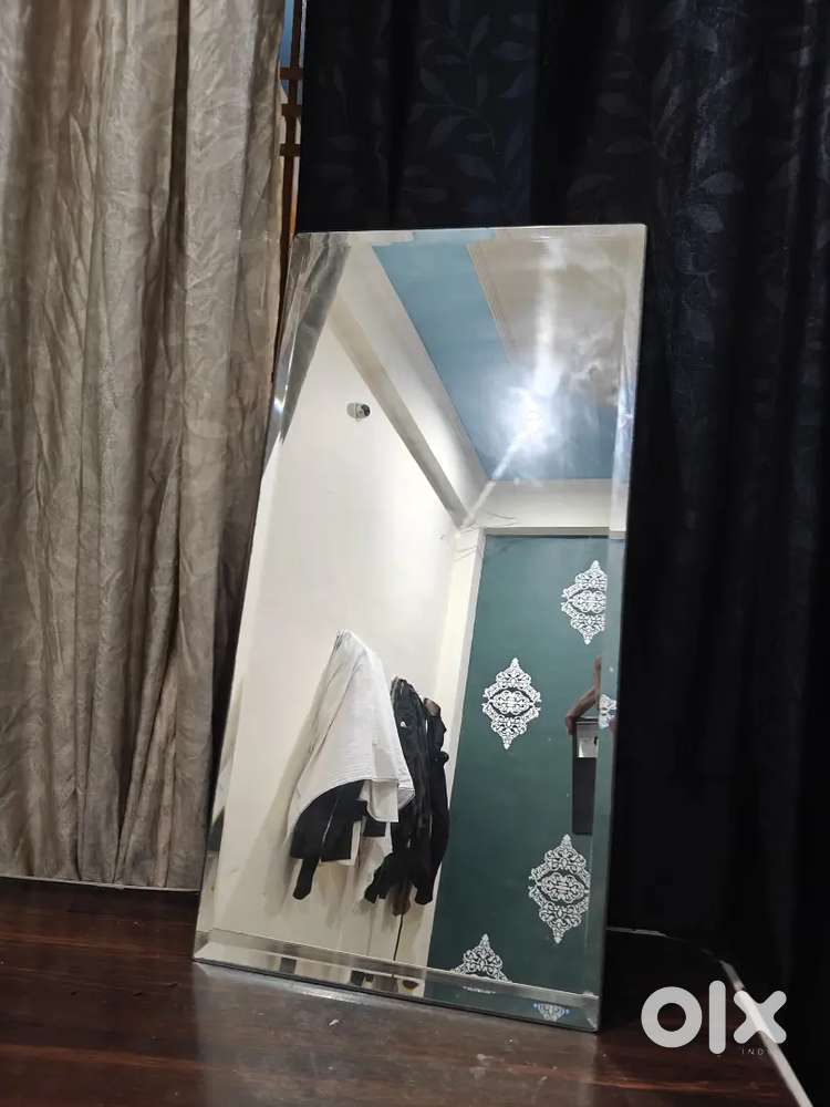 You can buy this mirror it  full safe and big size mirror12×24 inches