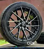 17 Inch 5 Hole 7.5J Lenzo Conquesta Alloys & 215/45/17 4 Tyers