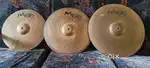 Paiste 201 Bronze Cymbal Series with their stands (set of 3)