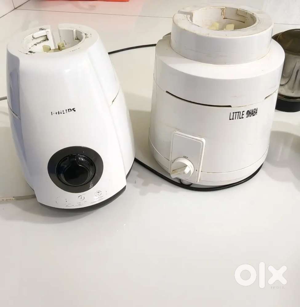 1) Philips 1000 Watt Mixer Grinder 2)
Little Dhaba Heavy Duty Mixer