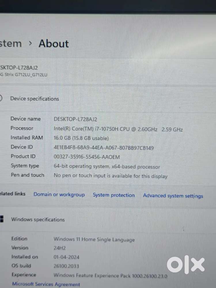 ASUS ROG STRIX GAMING LAPTOP