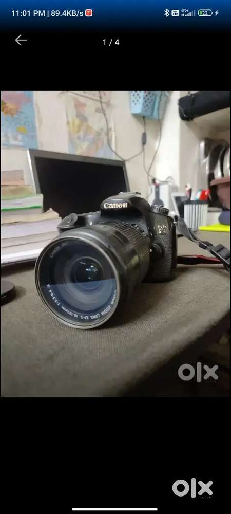 Canon 60D with 18-135 lens