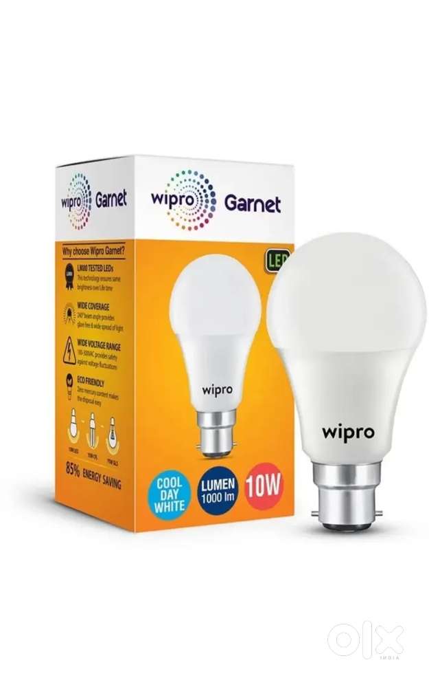Led bulb 10w wipro