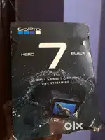 Gopro 7 plus mic adapter 3 batteries charging dock accessories etc