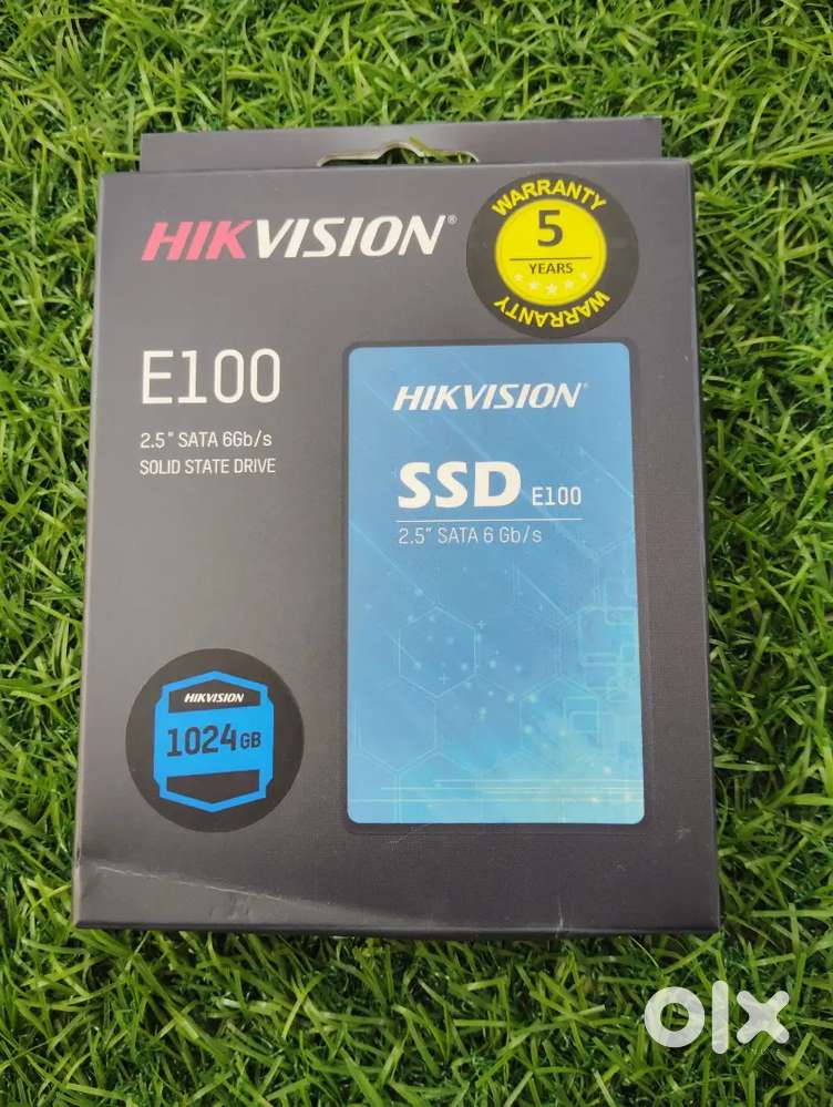 New sealed package 1tb SSD sata Hikvision bran with gst bill