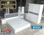 Khwaja furniture.  Luxury bedroom set Bajaj finance available