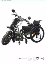 Electric cycle one time charger gose 30 km both batrise with it