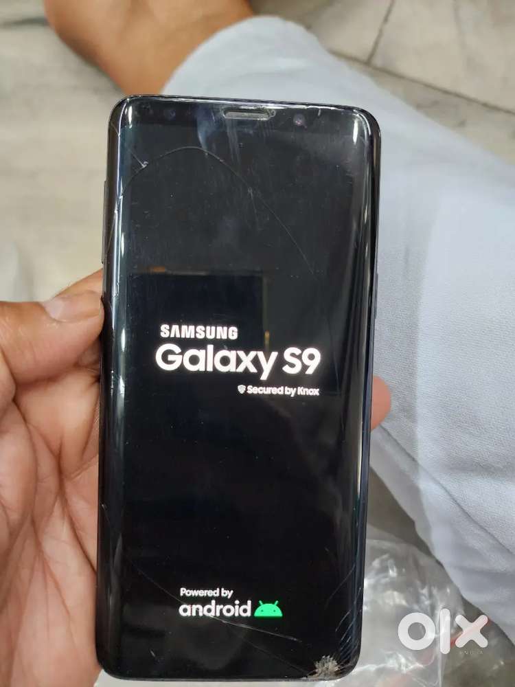 Samsung galaxy s9 4g 64gb touch crack display minor yellow fix price