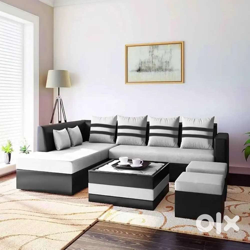 Buy new sofa 8499, L size sofa 14500/-