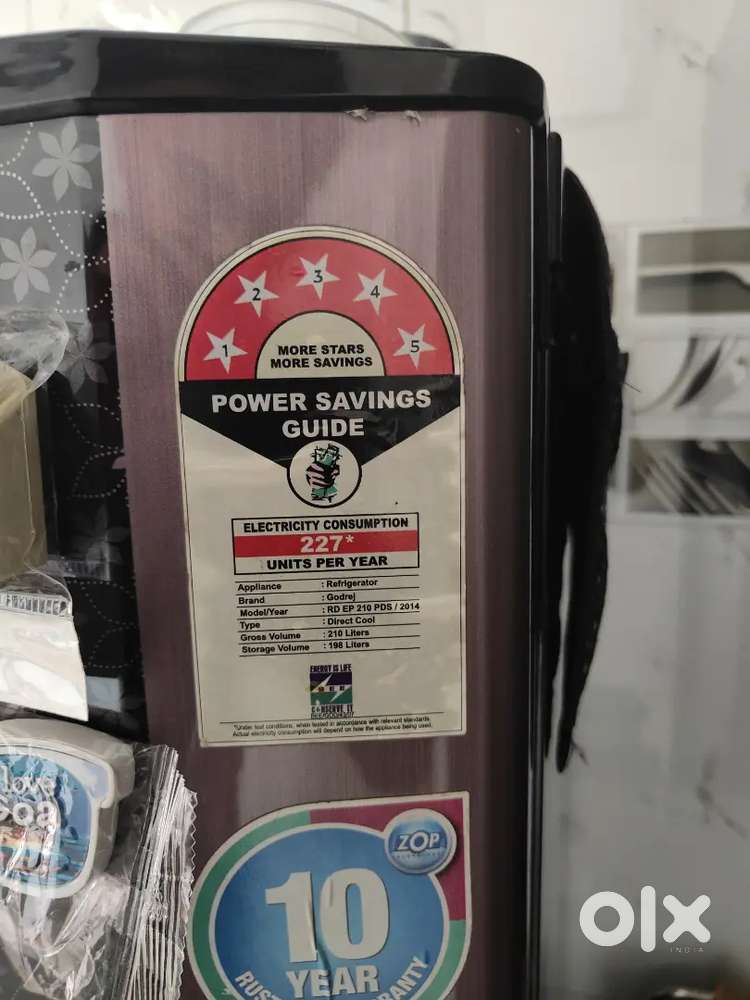 Godrej Refrigerator single door 210 Litre