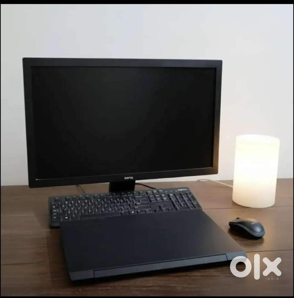 Lenovo ThinkPad laptop with Benq PC