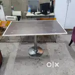 Restaurant wooden top table good condition