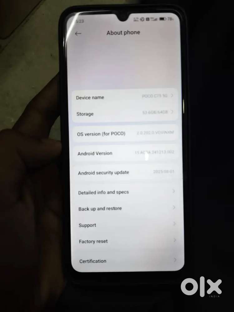 Poco c75 5g