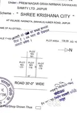 Ajmer road main highway pe plot