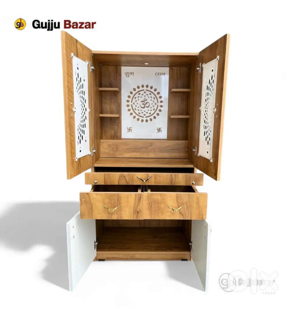 Mandir for Home In CNC Cutting by Gb furniture in Bangalore