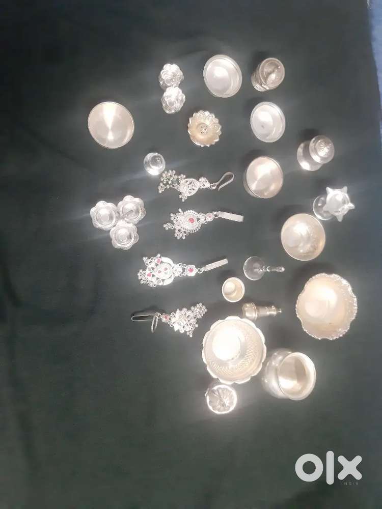silver pooja item