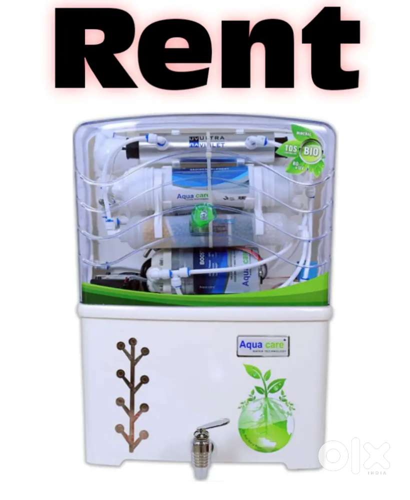 Ro water purifier available on rent
