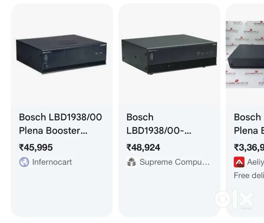 Bosch amplifier