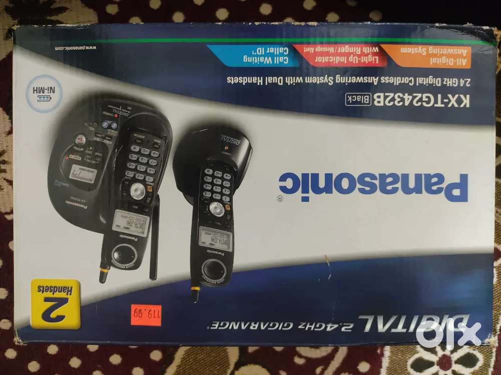 Panasonic cordless answering system