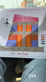 Plot for sale in badalpur near Airforce station nh91