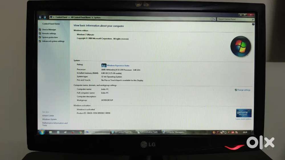 Computer Desktop Assembled 2 nos.