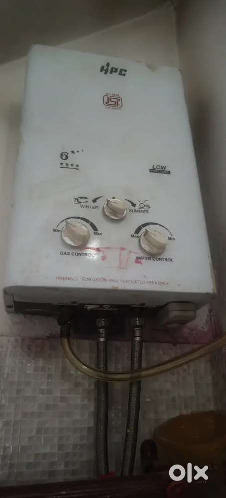 Gas geyser for sale
