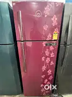 Double door fridge with warranty and good condition