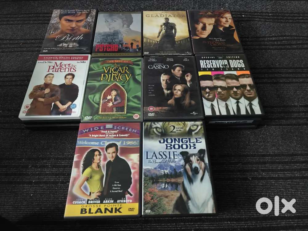 English dvds all imported read all details before msg me