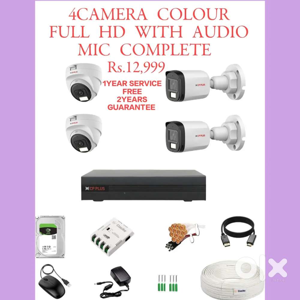 7,999/CCTV Cameras Offer Day & Night Vision Full Hd Clarity