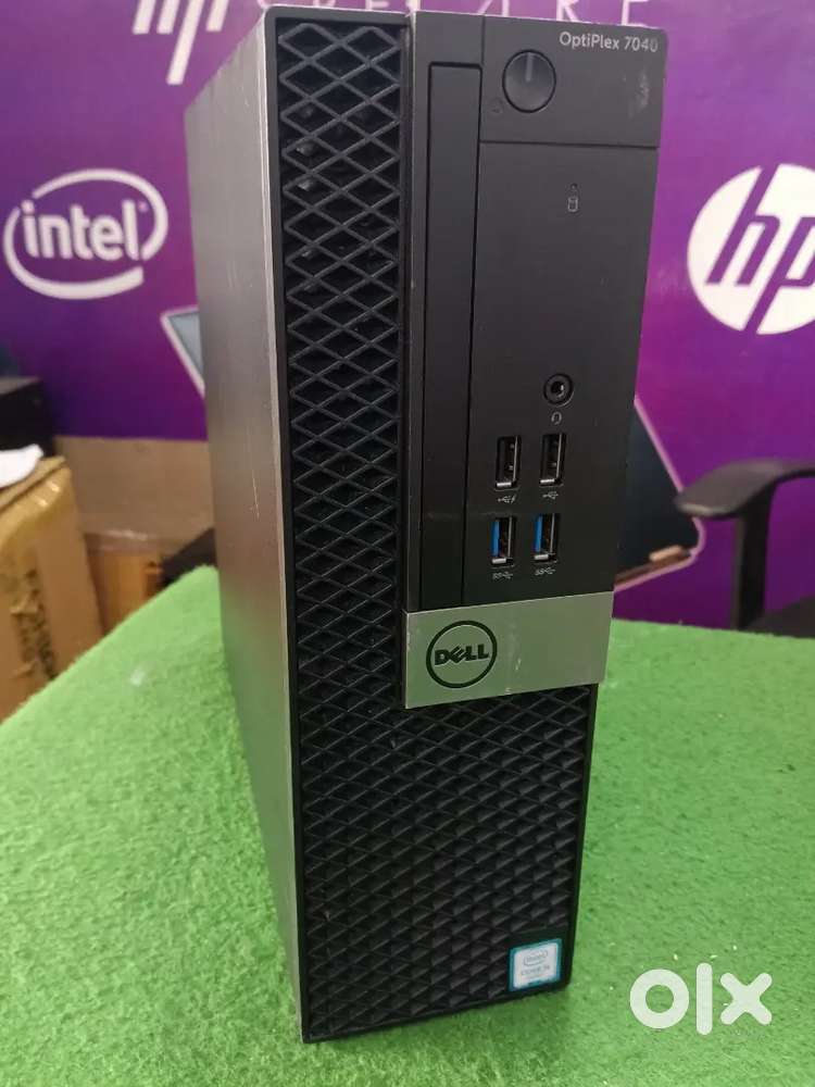 6 Month Warranty Dell Optiplex SSF 7040 i5 8gb RAM 256gb SSD Gud Only