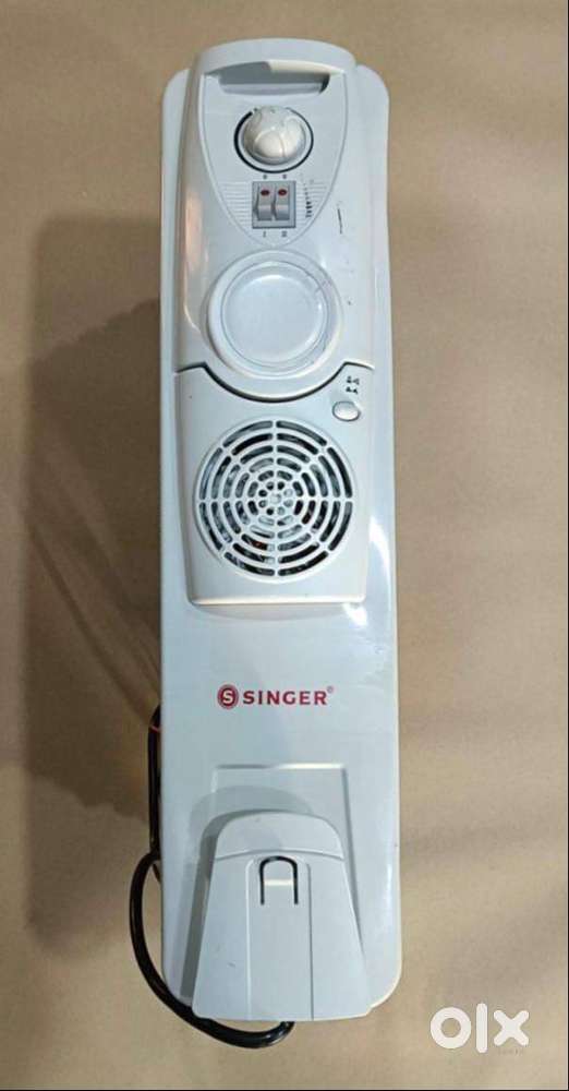 Singer 11FIN oil filled room heater brand new sealed warranty invoice