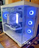 REE SHIPPING* Custom Gaming PC White - Ryzen 5, RX6600, 32GB Ram, RGB