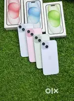iPhone 15 128GB Green , Blue and Pink Color  Excellent Condition