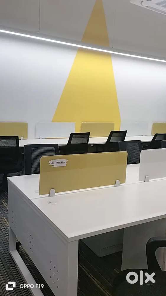 Fully furnished office available 2 cabin 1 conference 21 workstation