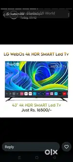 43 inch 4k smart led tv