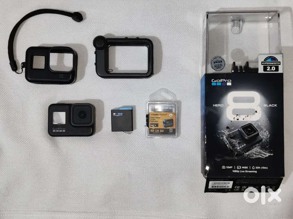 Gopro Hero 8 Black + Media Mod Rarely Used