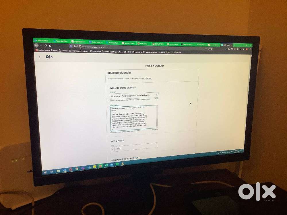 BenQ GL2780 27  LED Monitor  75Hz 1ms 1920x1080  Eye Brightness